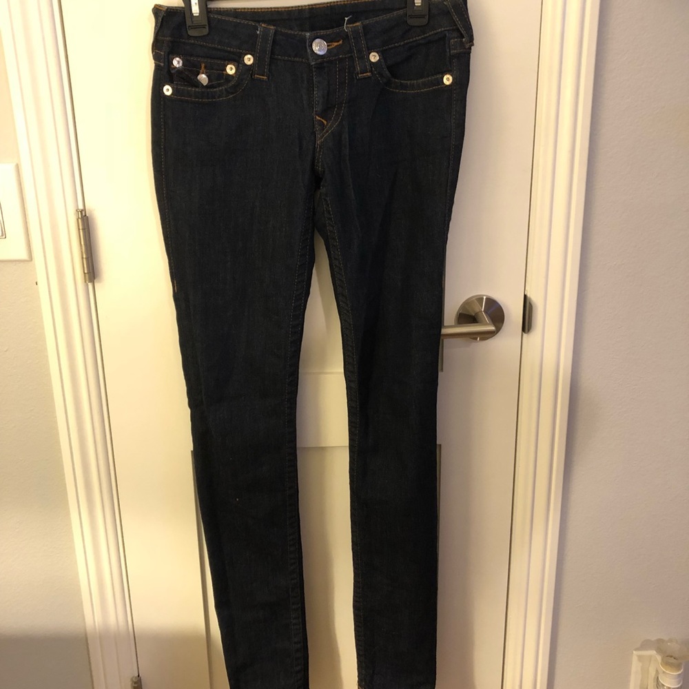 True religion jeans size 27 skinny